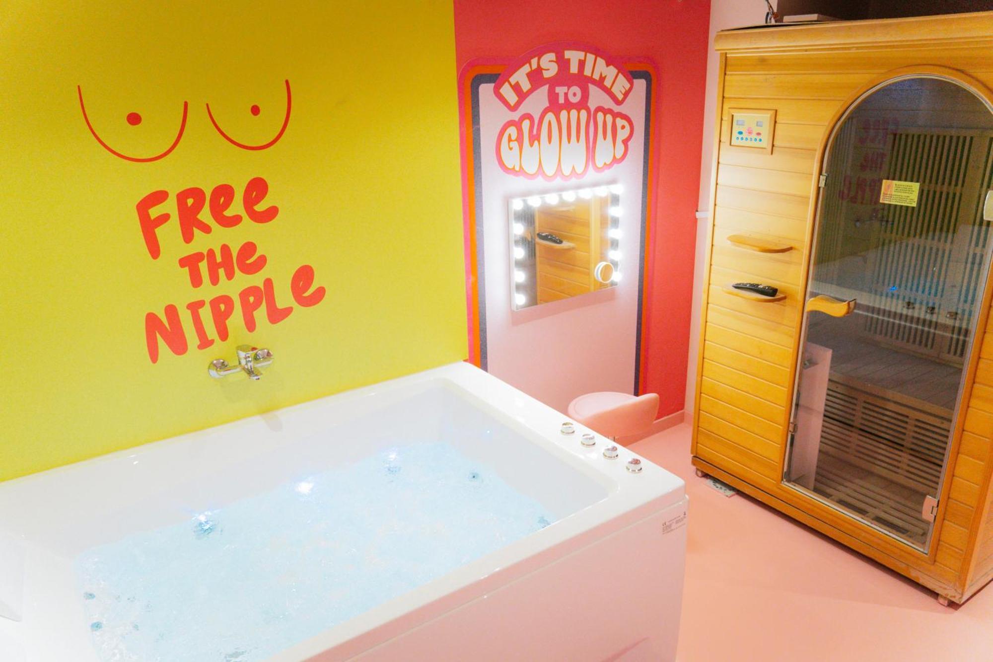 Capsule Girl Power Spa - Balneo - Sauna - Karaoke - Billard - 2 Chambres Charleroi Kültér fotó